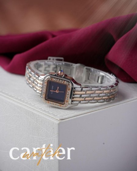 ساعة Cartier مرصعة